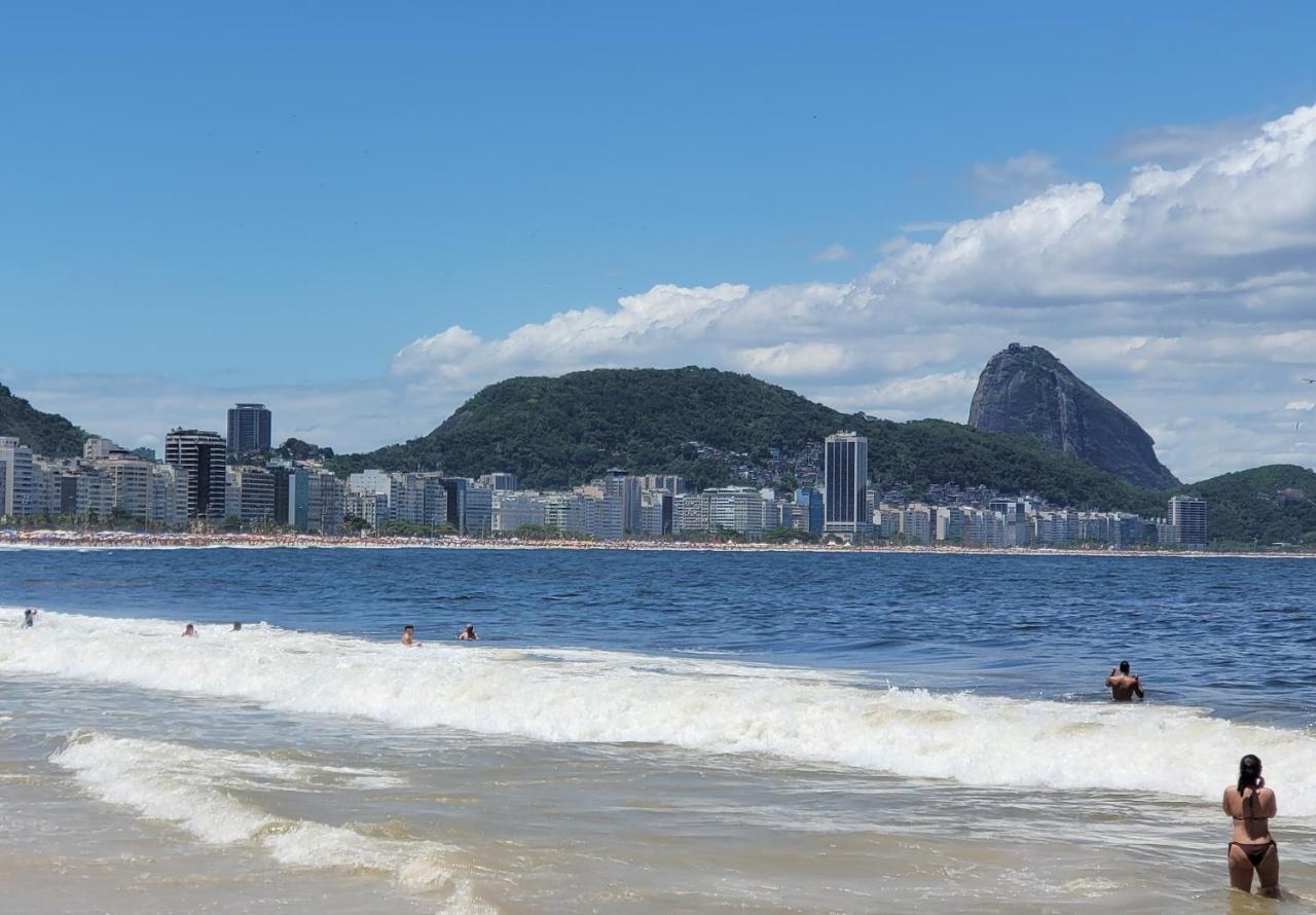 Lindo Flat Em Cobertura Ao Lado Da Praia Do Posto 6 Appartement Rio de Janeiro Buitenkant foto